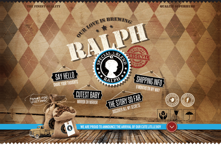Ralph Van Rentergem website preview